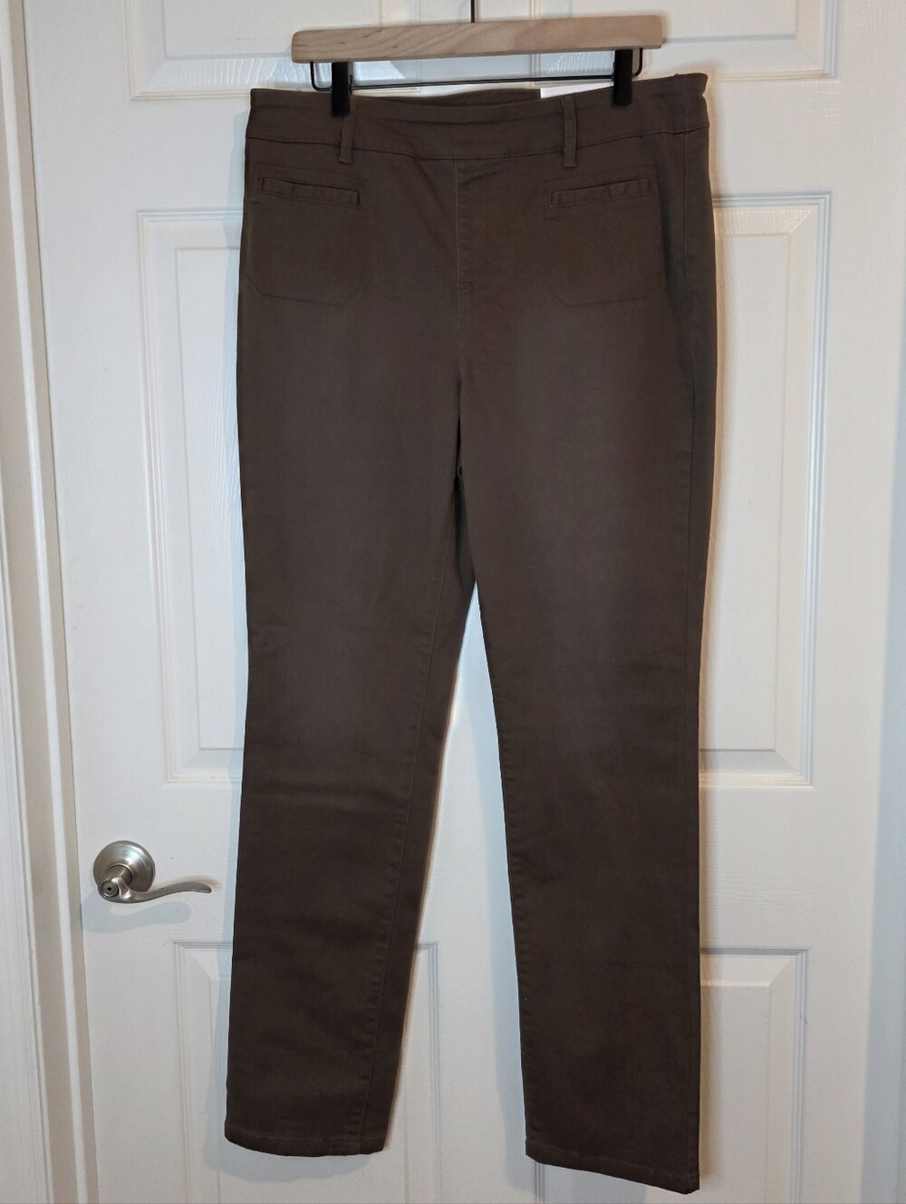 Westbound High Rise Fifteen Straight Leg Pants 12L